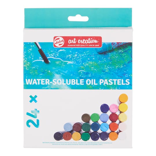 Talens Art Creation 24 Color Water Soluble Oil Pastel Set